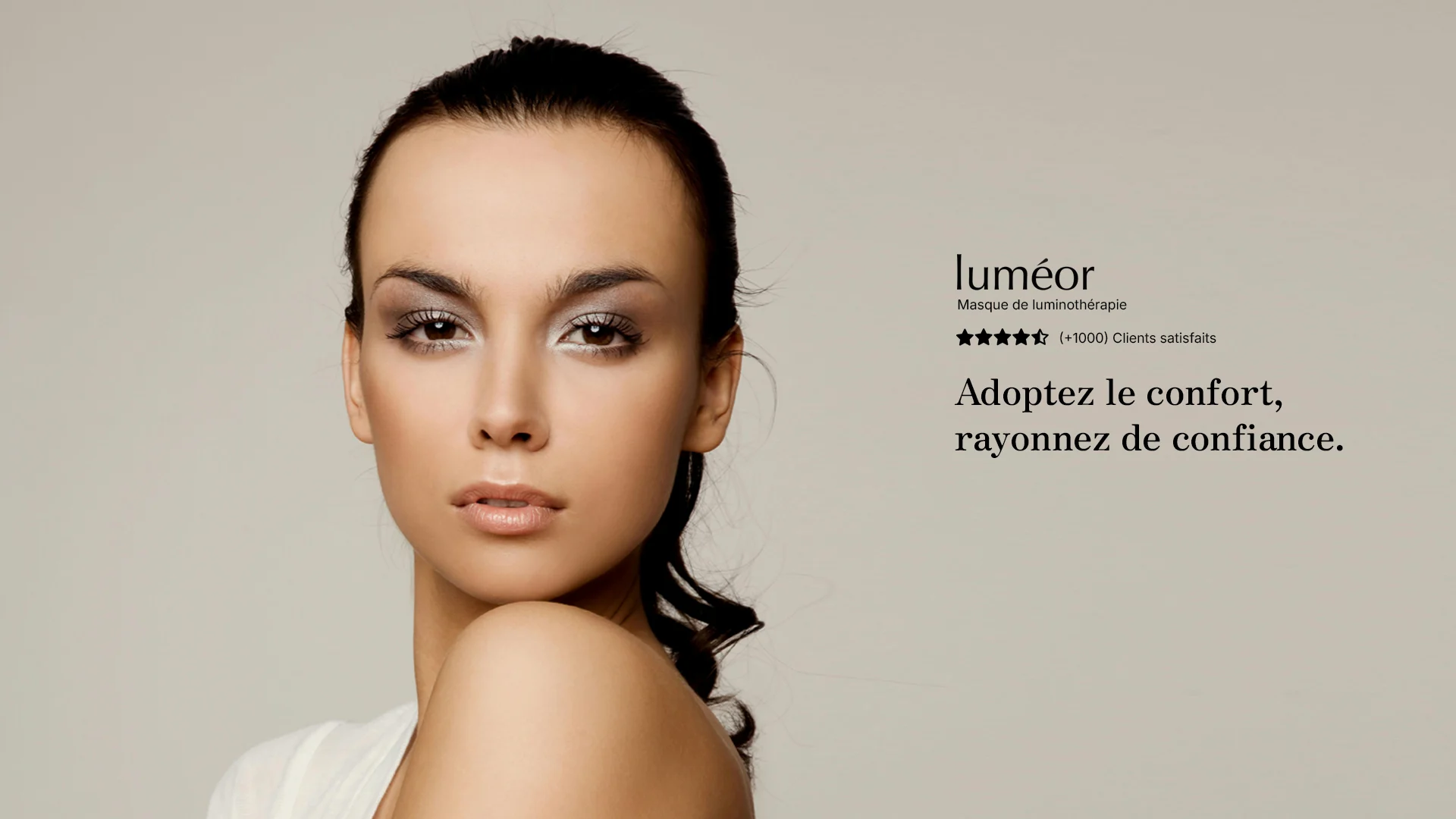 Masque LED Luminothérapie