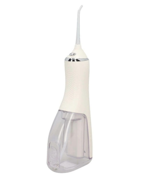 Détails luméor jet dentaire hydropulseur lyraX Pro, vue arrrière coté