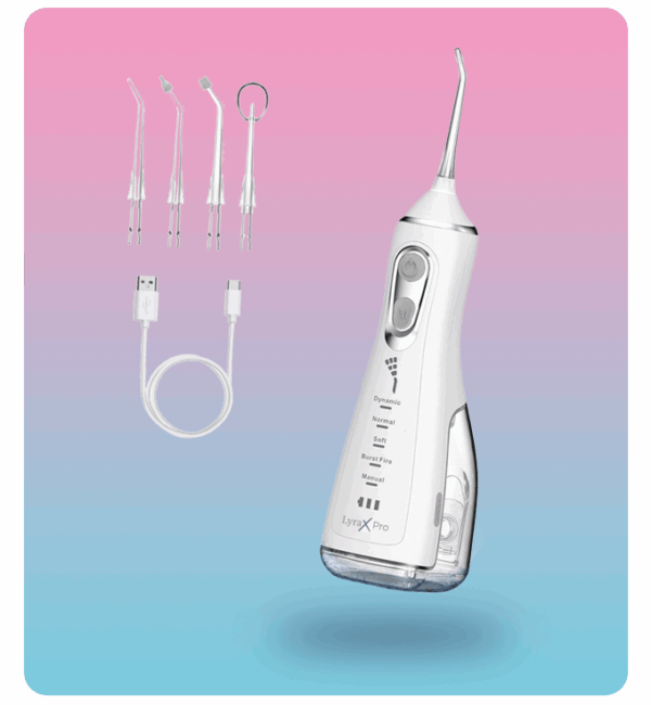 LyraXPro luméor flosser jet dentaire
