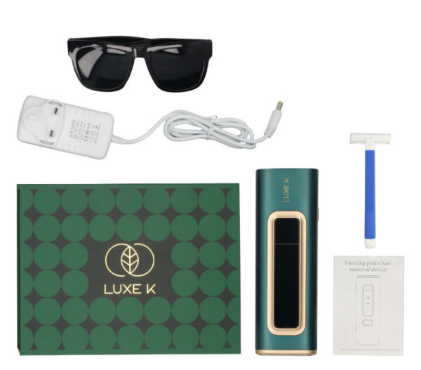 kit luméor épilateur à lumière pulsée luxe K